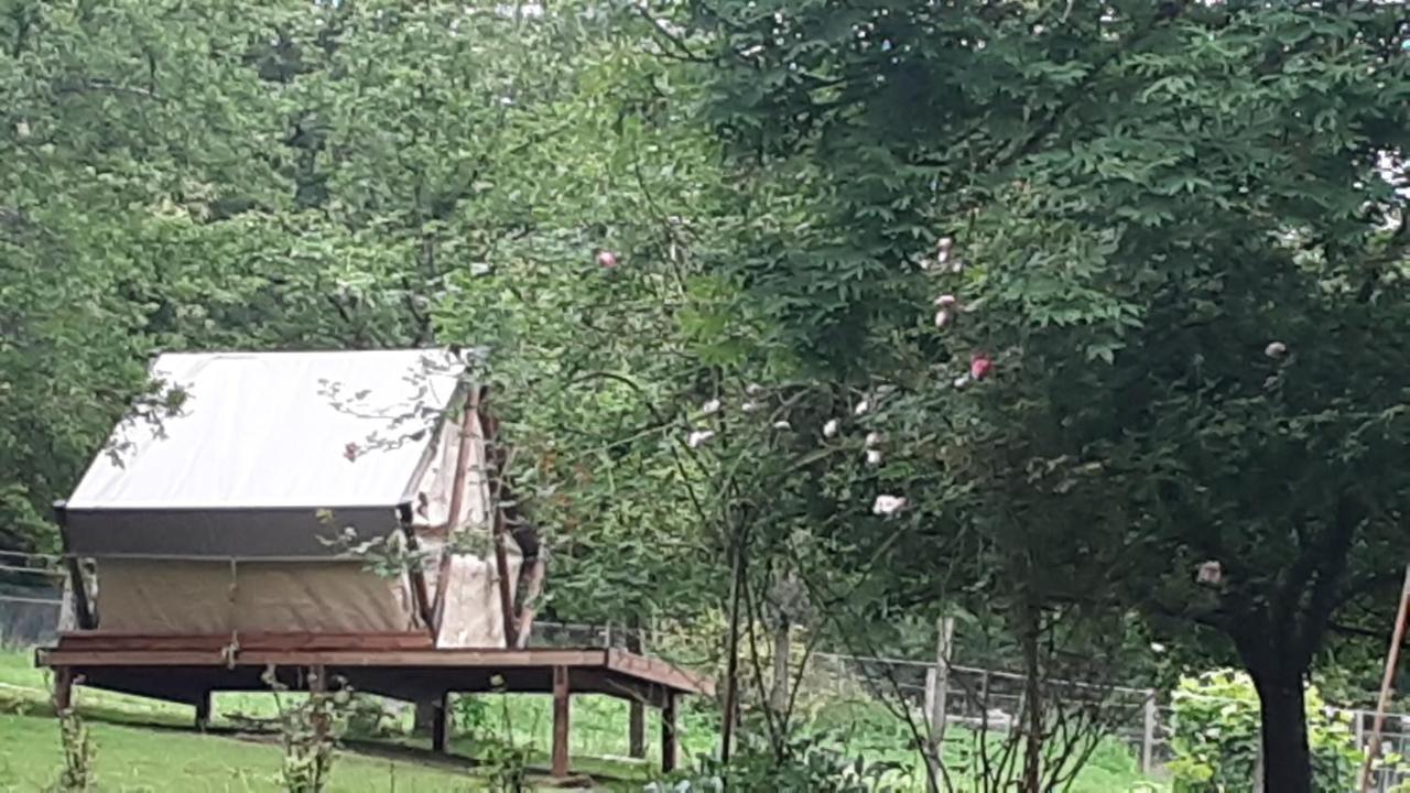 Lodge Exterieur 2 Personnes Saint-Aubin-sur-Gaillon エクステリア 写真